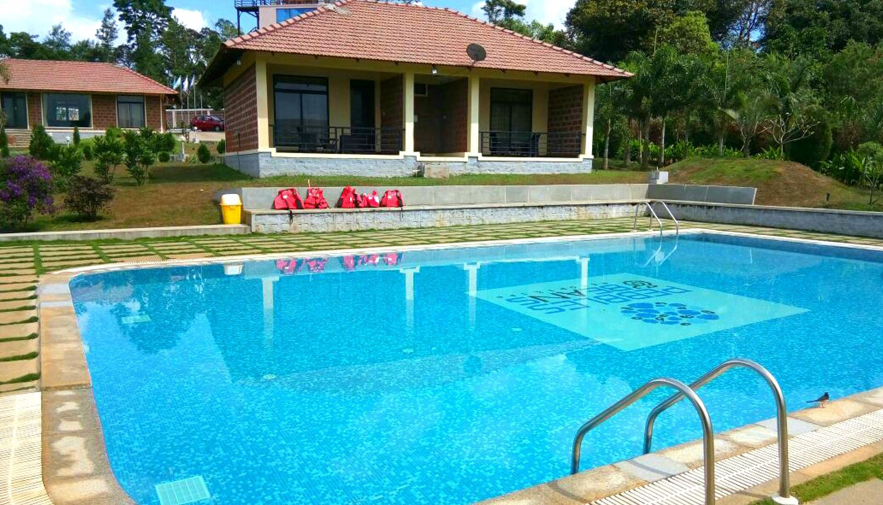 Sakleshpur Resorts with swimming pool